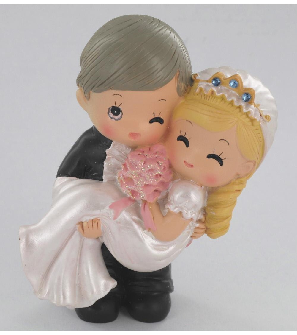 Figurine jeune couple de mariés Figurines de mariée ALSACESHOPPING