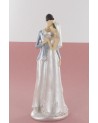 Statuette couple de mariés moderne Figurines de mariée ALSACESHOPPING