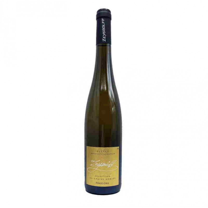 PINOT GRIS SELECTION DE GRAINS NOBLES 2015    G.ZEYSSOLFF Nos vins ALSACESHOPPING