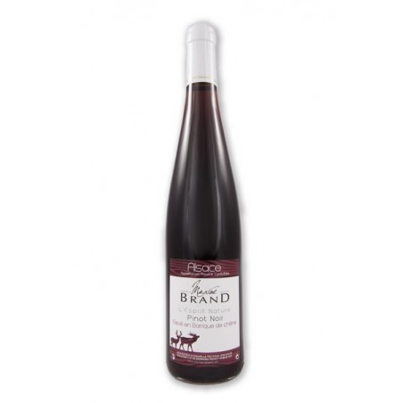 Pinot Noir Barrique 2019 Nos Vignerons ALSACESHOPPING