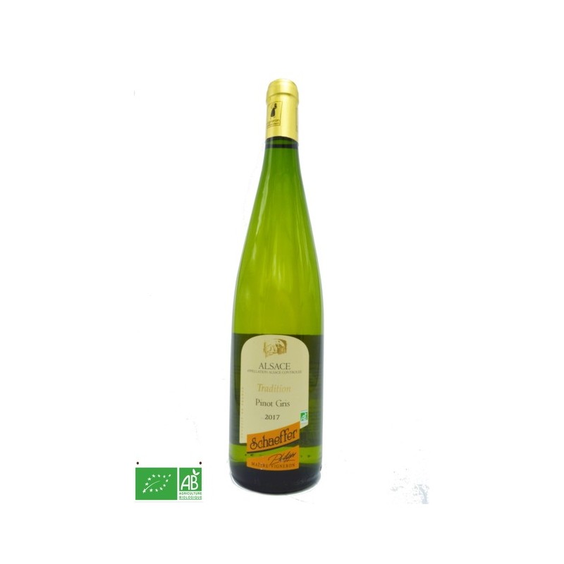 PINOT GRIS  2017 tradition Nos vins ALSACESHOPPING