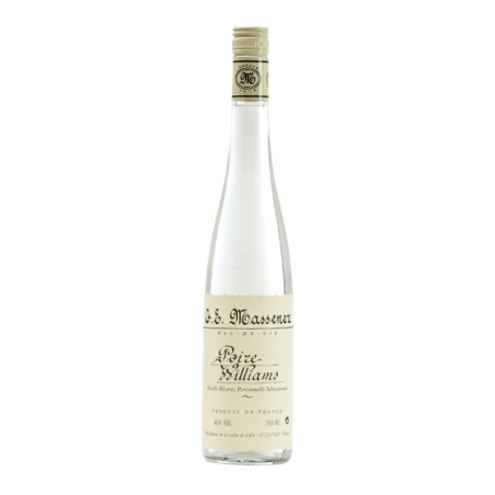 Eau-de-Vie de Poire Williams VRP Massenez Distillerie ALSACESHOPPING