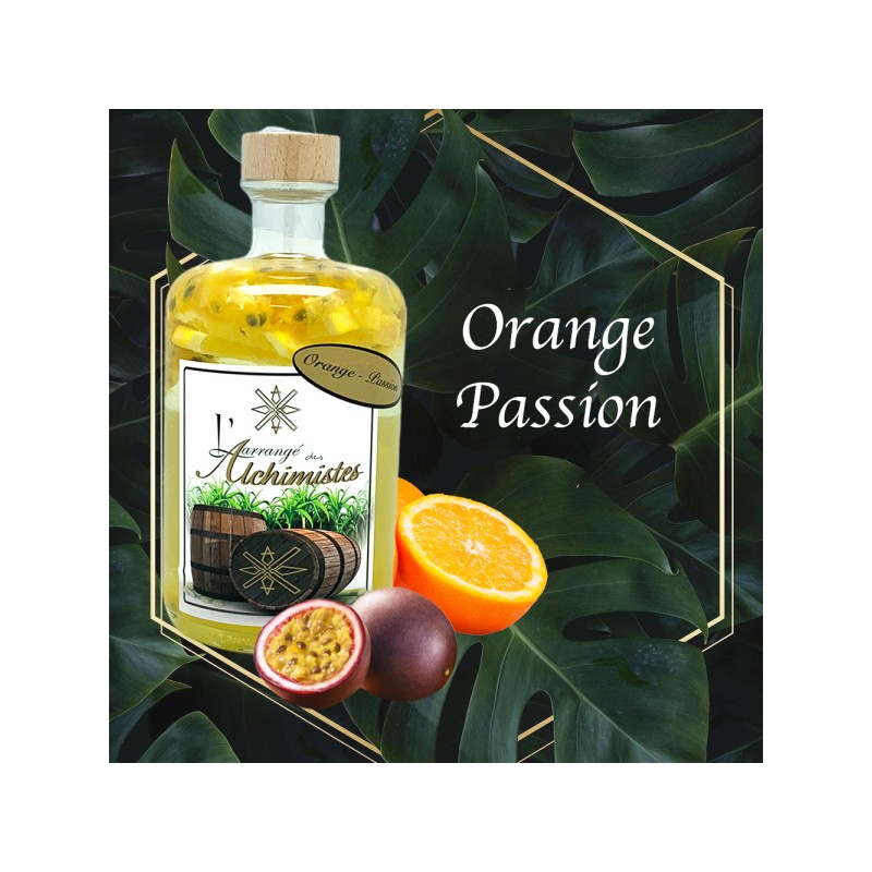 Rhum Orange Passion ,L'arrangé des Alchimistes