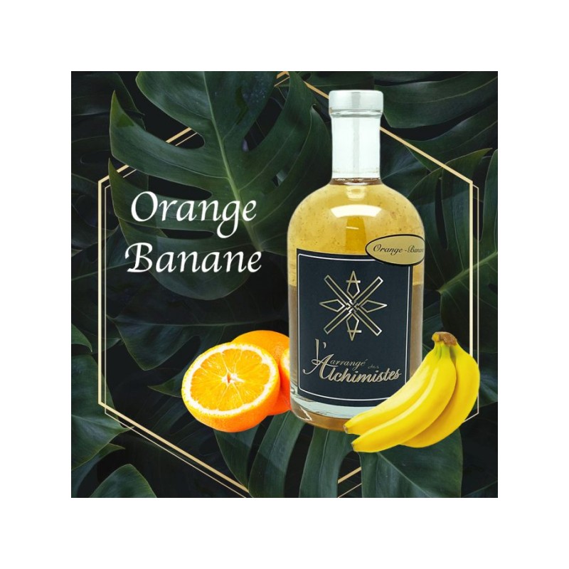 Rhum Orange Banane ,L'arrangé des Alchimistes