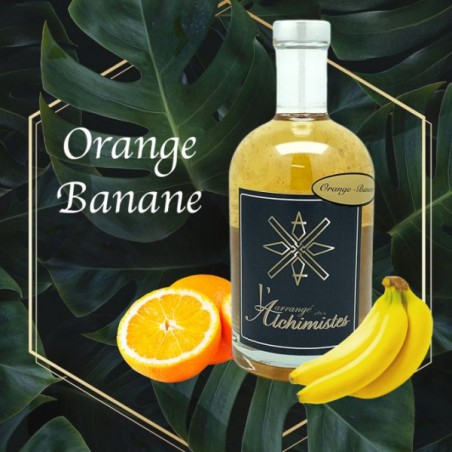 Rhum Orange Banane ,L'arrangé des Alchimistes