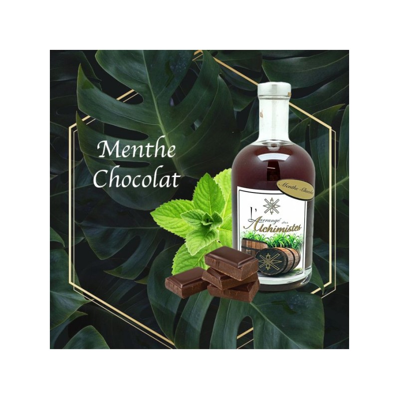 Rhum Menthe Chocolat ,L'arrangé des Alchimistes